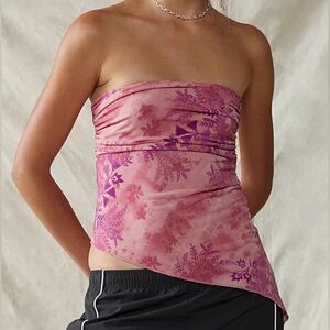 Urban Outfitters Strapless Asymmetrical Top | SM